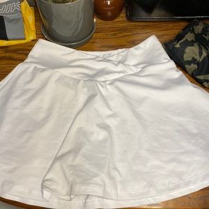Cross waist skirt
